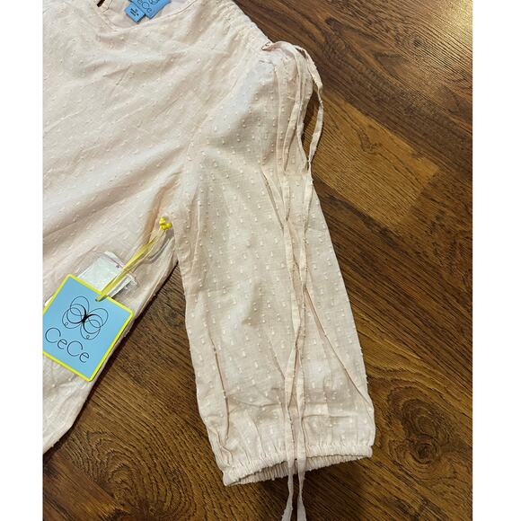 CeCe Women’s Ruffled Fit & Flare Mini Dress – Light Pink | Size 12 | NWT - Picture 4 of 11